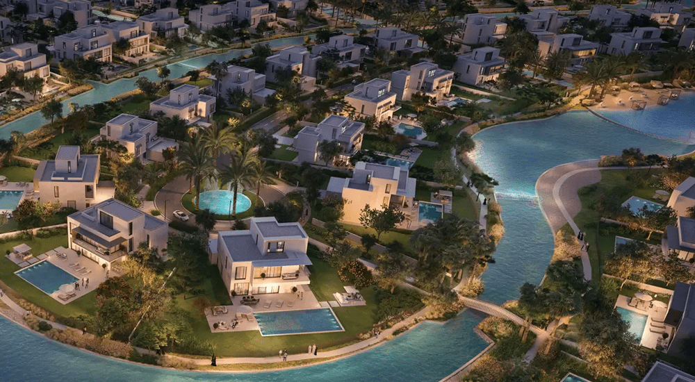 luxury golf course villas
